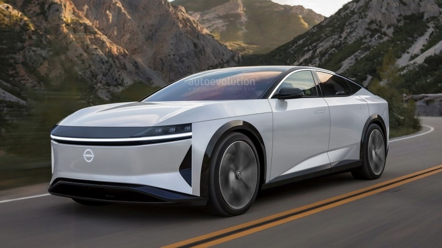 All New 2027 Nissan Maxima EV Rendering Nissan 39 s Boldest Sedan Yet 