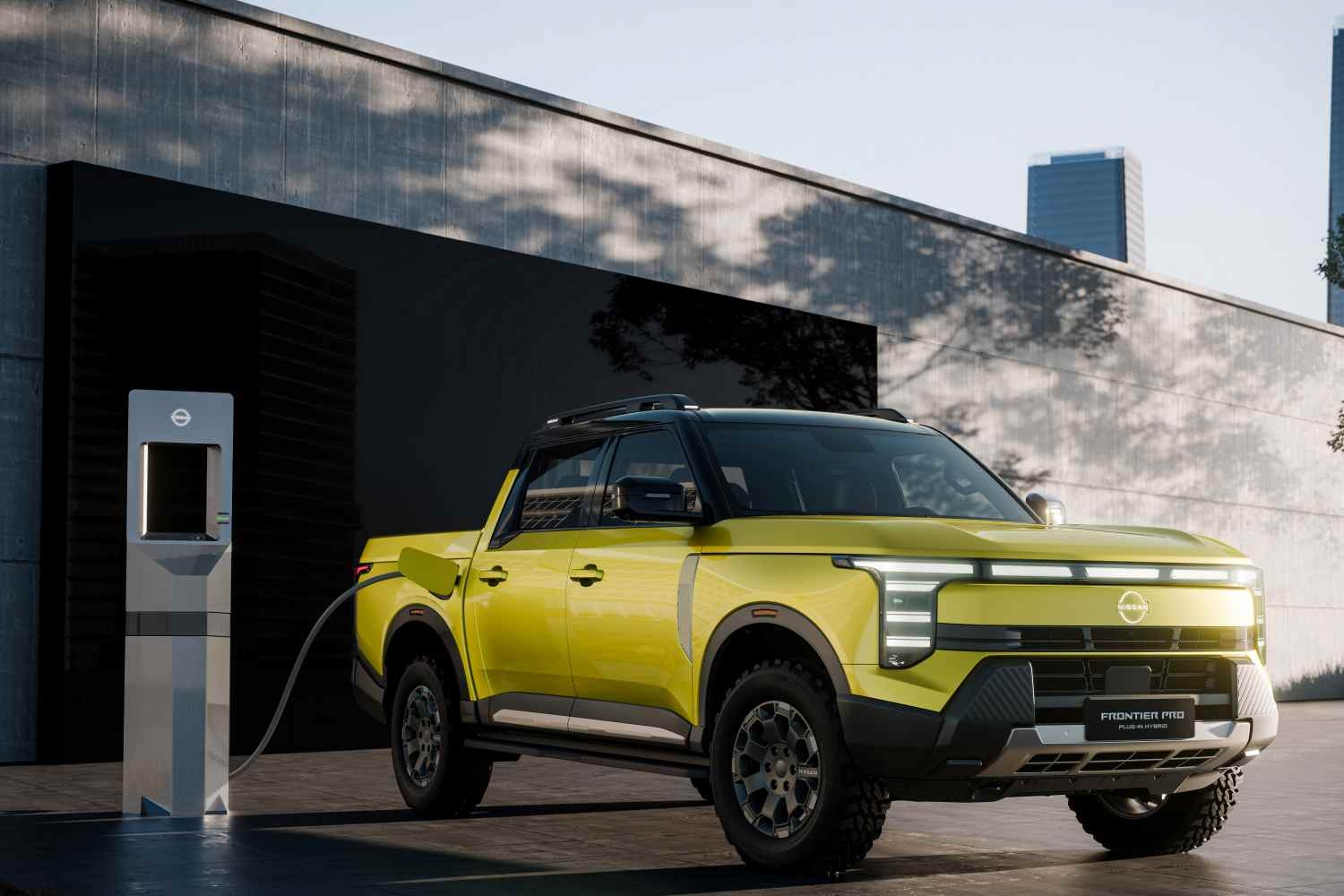 Nissan Frontier Pro Plug in Hybrid Pickup Truck Your Source For EV