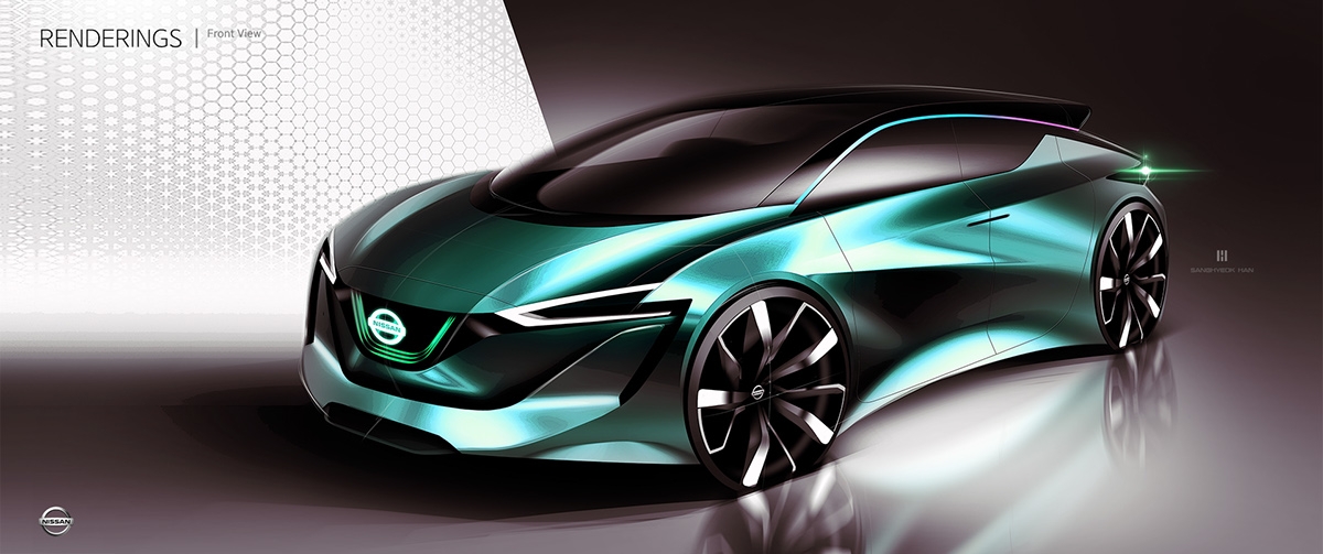 NISSAN LEAF 2027 On Behance
