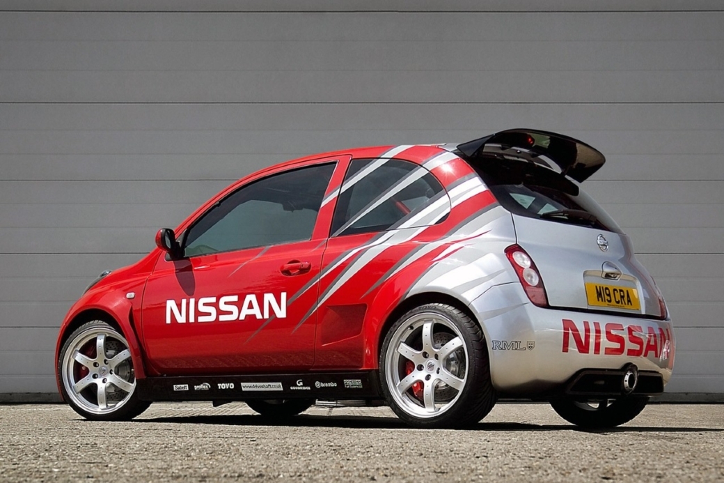 Nissan Micra 350SR Un culo Gordo A La Japonesa Con Motor 3 5 V6 