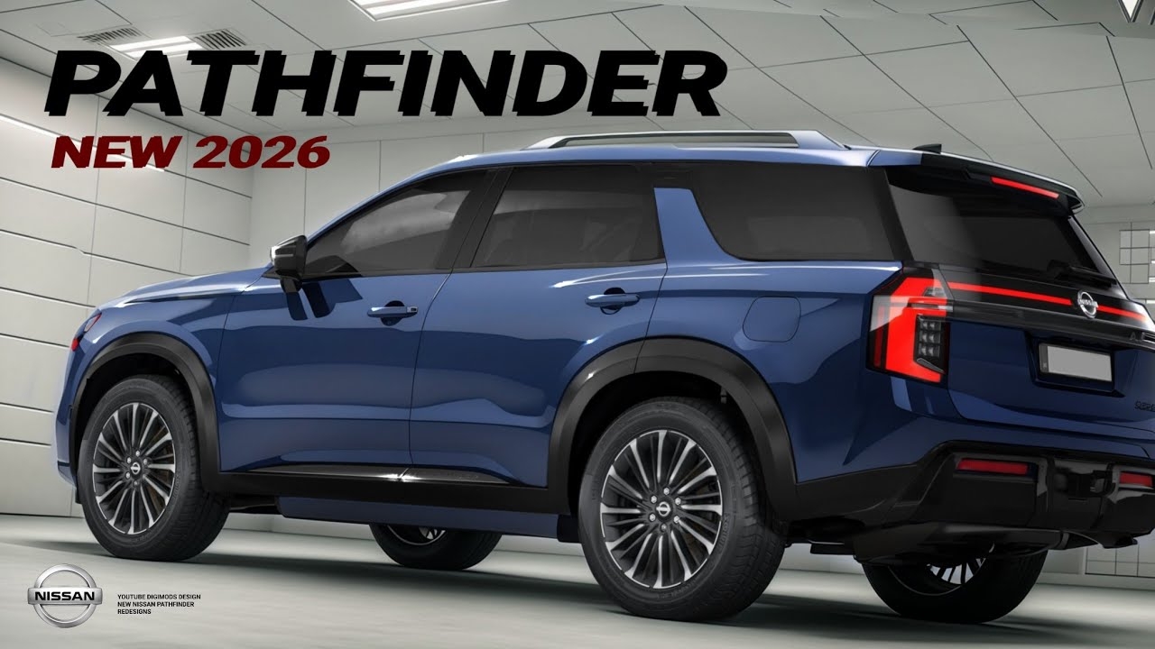 Rendering 2026 Nissan Pathfinder Gets Revealed Early Albeit Only